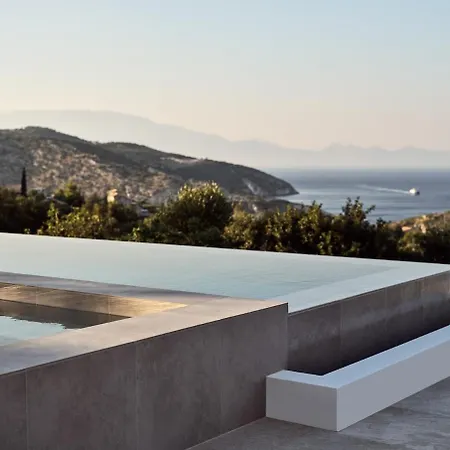 Veda Luxury With Infinity Pool, Jacuzzi And Outdoor Stone Bath Ayos Nikolaos